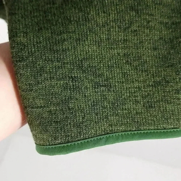 {Swiss Tech} Men's Zippered Fleece Jacket in Green Size 2XL - Picture 8 of 15